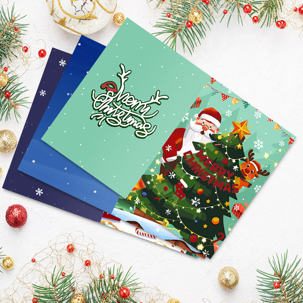 Paint by Numbers Christmas Card#2