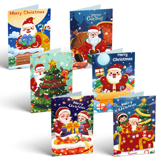 Paint by Numbers Christmas Card#2