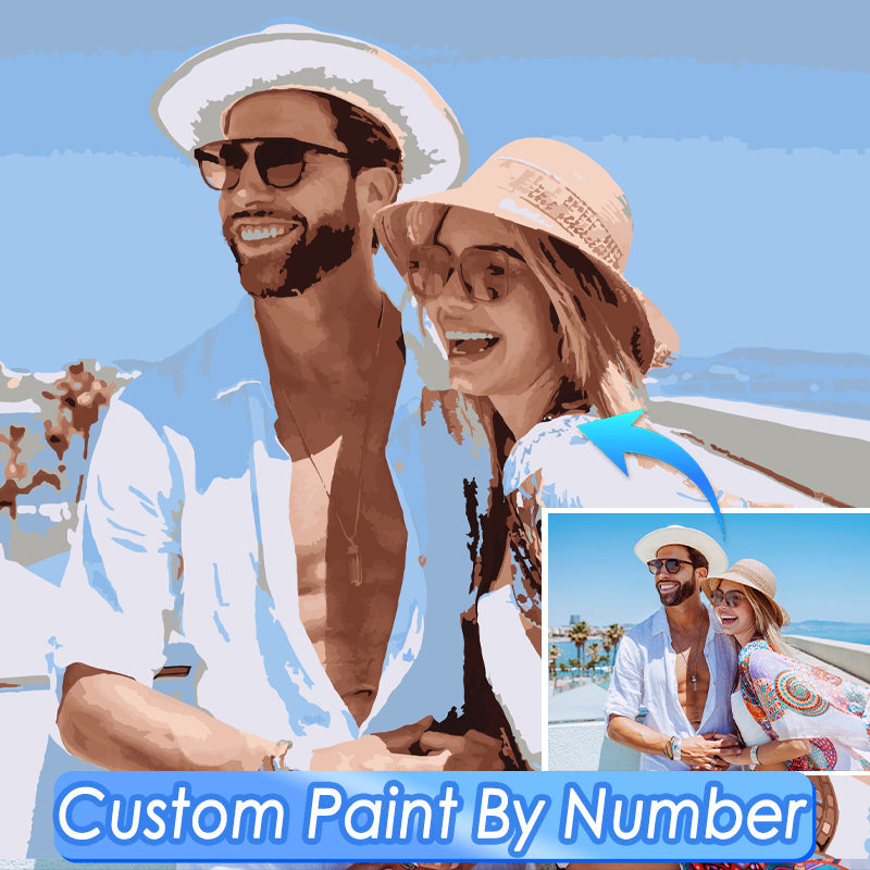 Custom Your Photo as Paint by Numbers