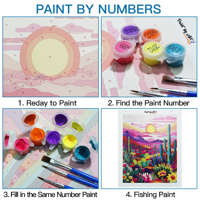 Custom Your Photo as Paint by Numbers