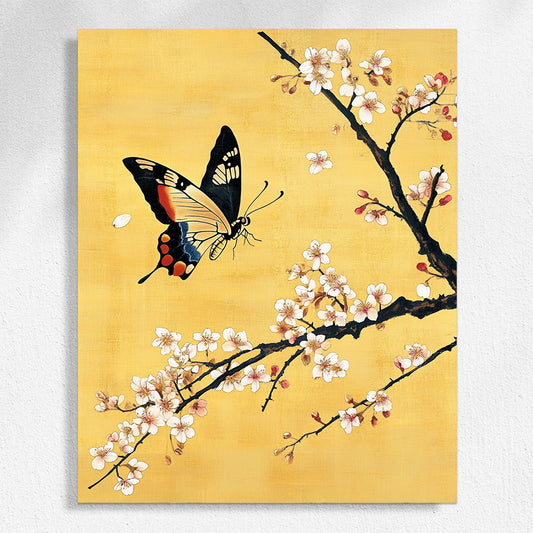 Plum Blossom & Butterfly