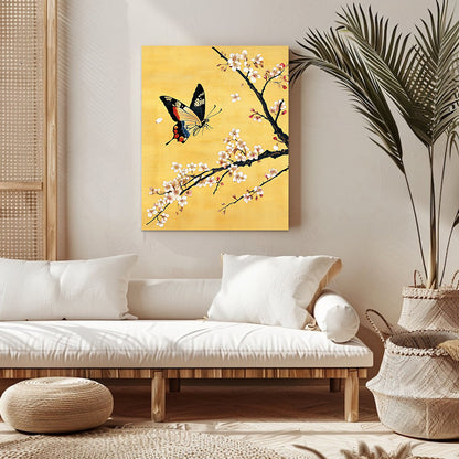 Plum Blossom & Butterfly