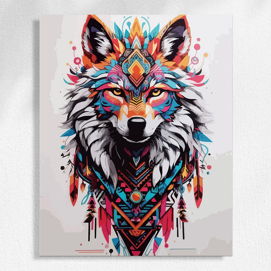 Tribal Wolf