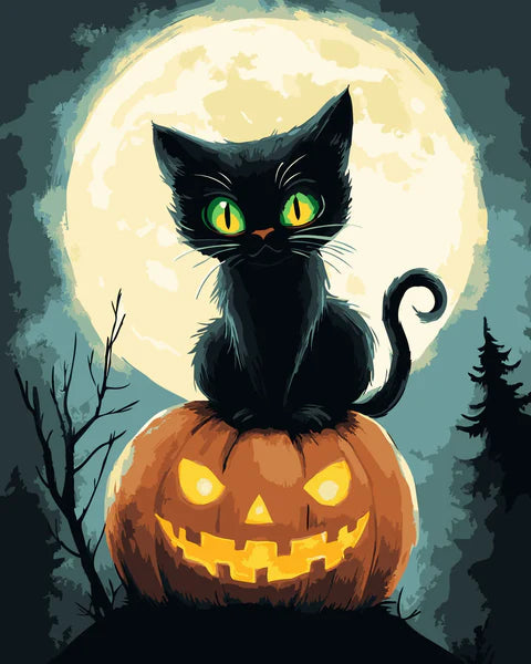 pumpkin cat