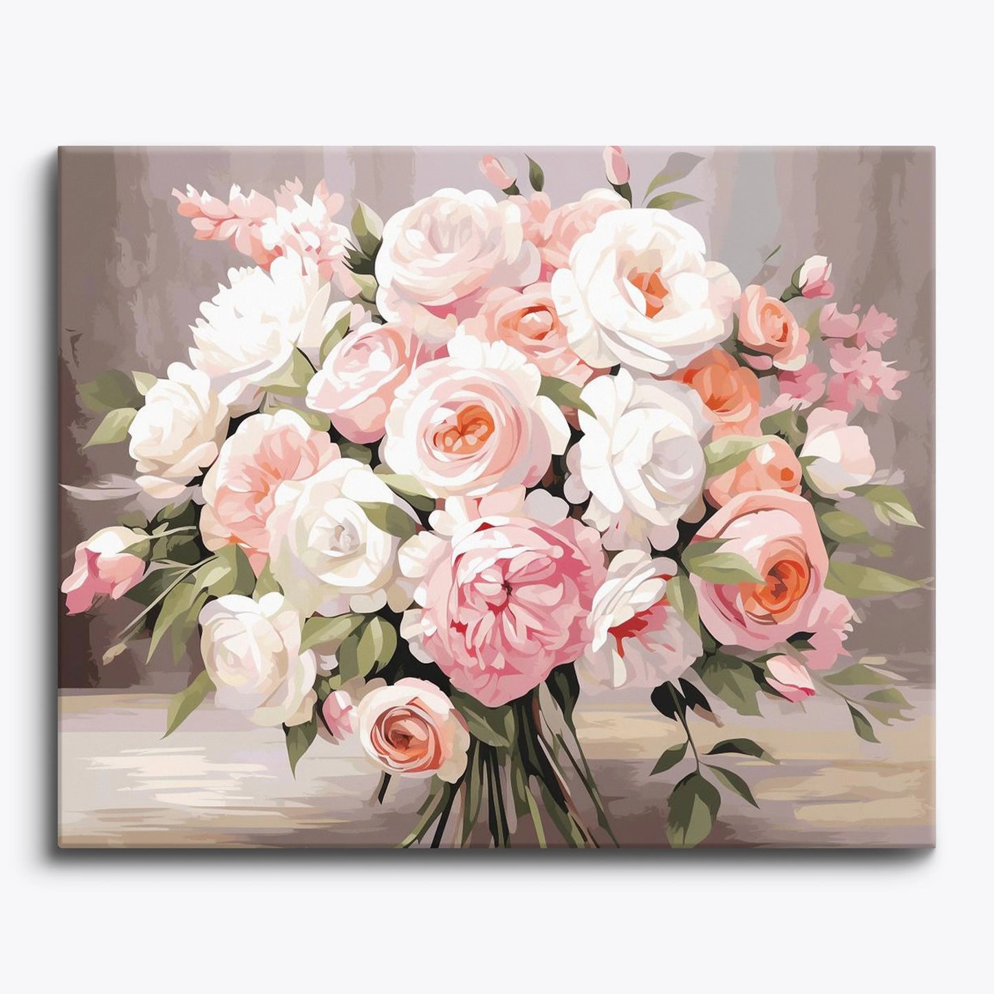 Flores de colores: pintura por números n.° 20 